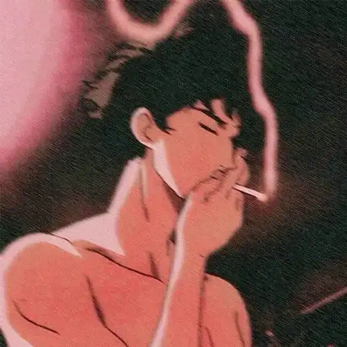 动漫头像男生丧系头像,我感觉我对你来说,是多余的
