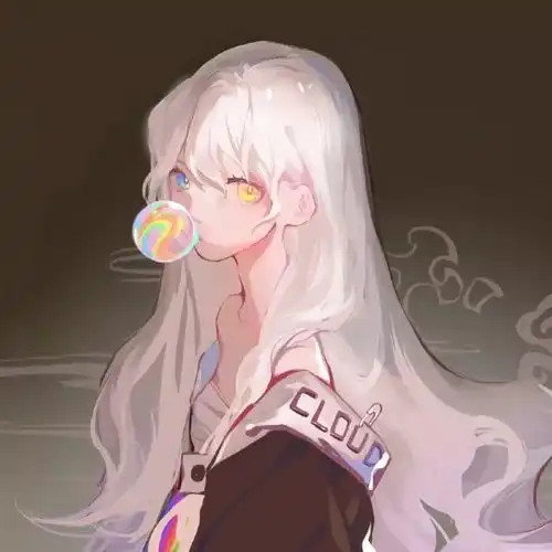 动漫头像生活很苦,但你很甜
