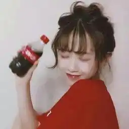 qq头像红色系女生头像感