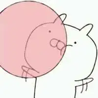 卡通超级沙雕的二次元情头头像

