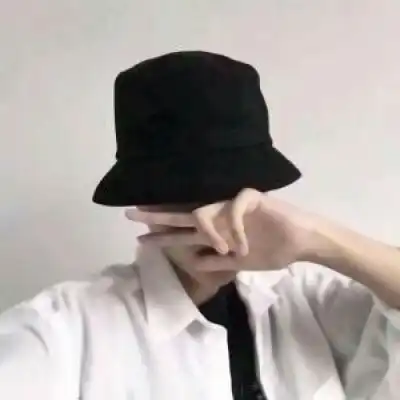 男生头像霸气黑色系列帽子