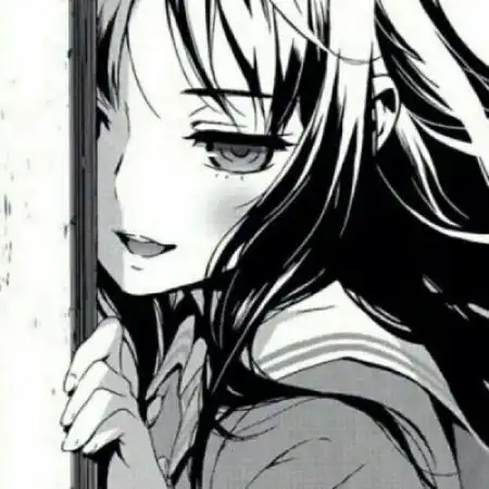 丧系头像女,丧系头像女动漫伤感黑白手绘图片
