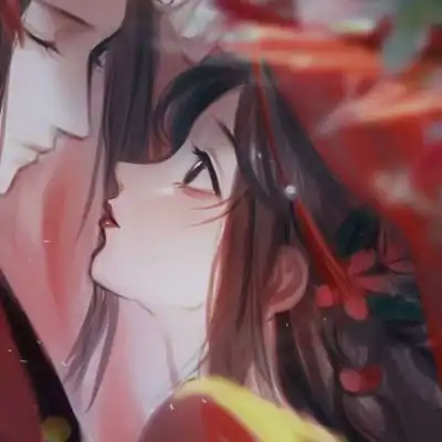 情侣头像婚纱系的单人古风