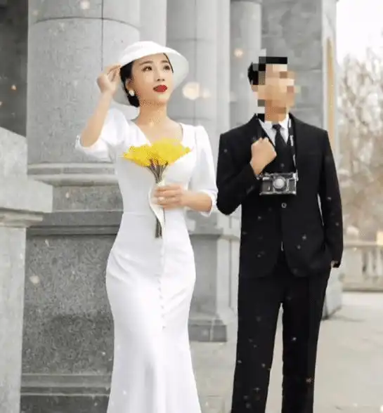 孙卓二姐被退婚后剪短发,晒婚纱照把男方打码,孙家欠她一句道歉
