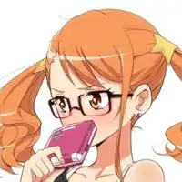 戴眼镜卡通小美女头像微信头像图片大全
