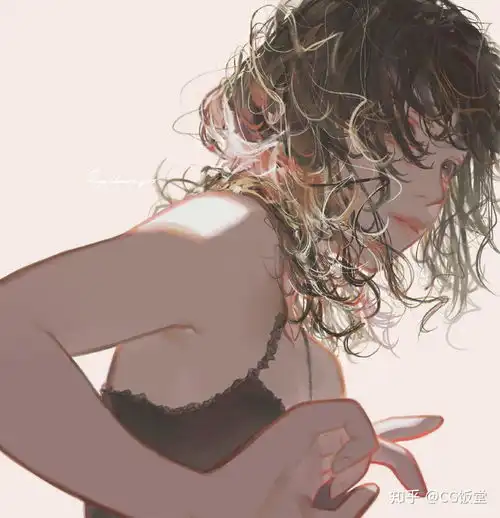 光影切光的妙处淋漓尽致插画师急行2号
