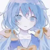 浅蓝色系头像动漫女生浅蓝色系列头像