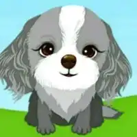 银狐犬卡通头像图片
