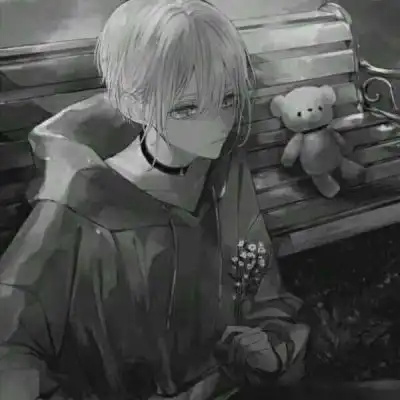 优质动漫男头,微丧
