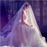 婚纱头像女生婚纱图片大全大拖尾婚纱图片
