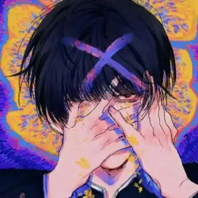 男生丧系头像动漫高清套图