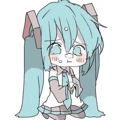 祁小念初音未来q版可爱头像
