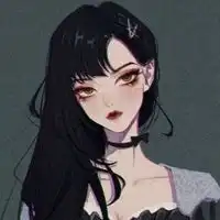 伤感黑色系头像动漫头像