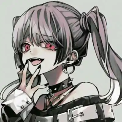 情头动漫一男一女黑暗丧
