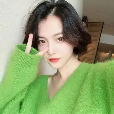 女生头像绿色系个性气质女生头像大全
