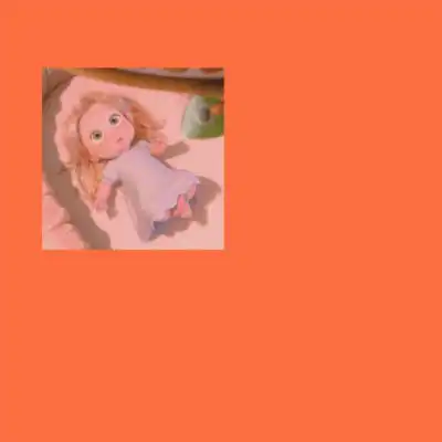 女头像橙色系西柚
