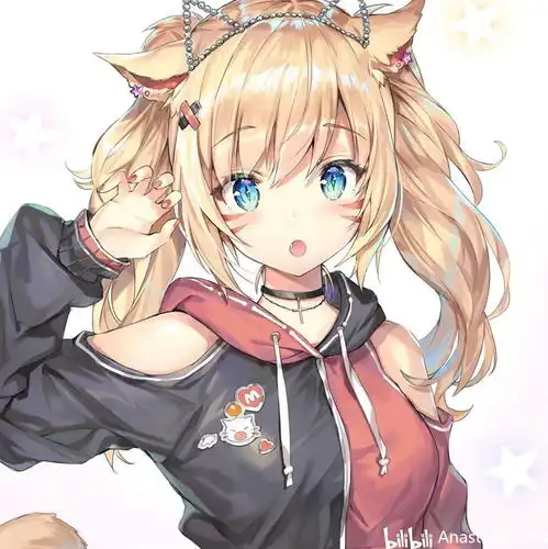 女生头像暖色系二次元头像高清动漫少女