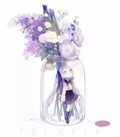 女生紫色系列头像,你来我往,相濡以沫一辈子
