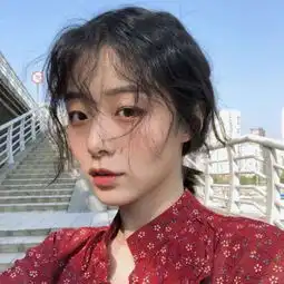 qq头像红色系女生头像男生