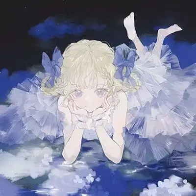 头像我好像看见了花