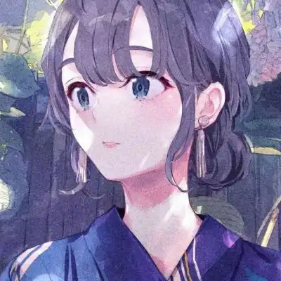 绿色系列女头像动漫女头