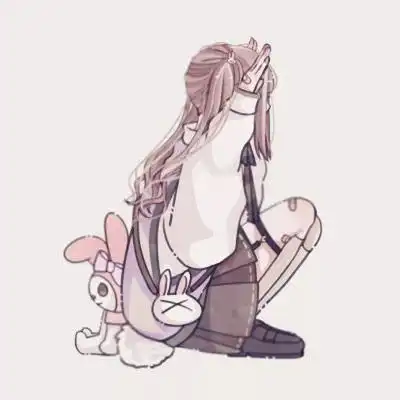 粉色系女生头像动漫萌二次元少女心头像系列
