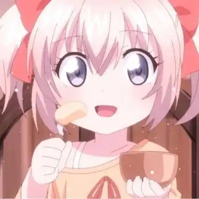 女生头像暖色系二次元头