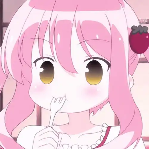 可爱女生头像一切小美好正在井井有序的发生着

