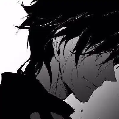 丧系动漫男头暗黑