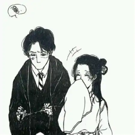 小清新简单情侣头像一人一张,全部是手绘系卡爱情头
