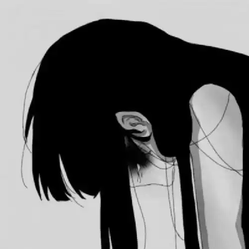 ins丧系动漫女头
