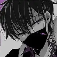 qq头像动漫男生冷酷帅有血的
