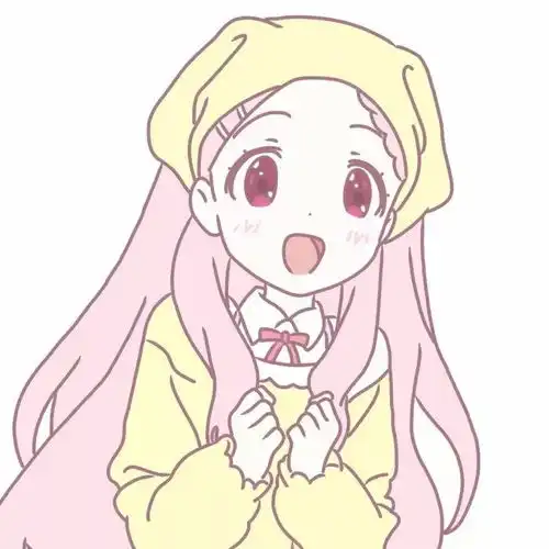 粉色系女生头像
