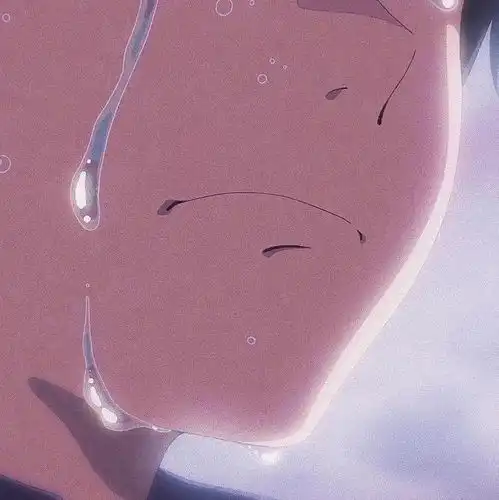 哭泣头像失恋低落丧系伤感情绪头像

