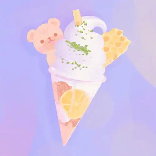 超可爱粉色少女心背景图
