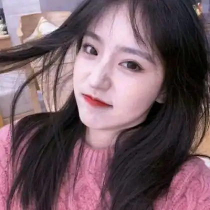红色女生头像,穿红上衣的美女头像标准美女
