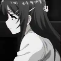 动漫黑色头像动漫黑色伤感女生头像