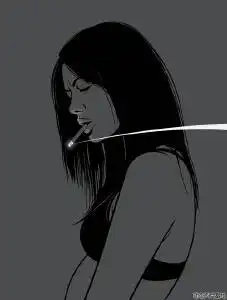求颓废的动漫图片,越多越好
