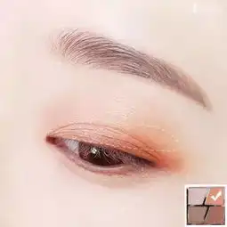 轻熟好气色的橙色系妆容
