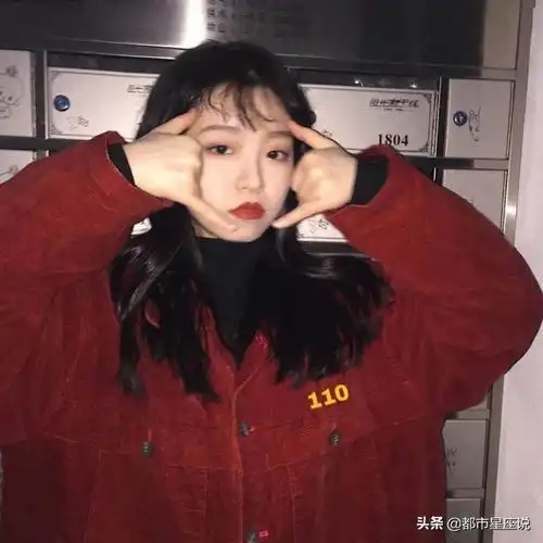 qq头像红色系女生头像微信