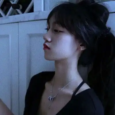 动漫丧系伤感头像女生